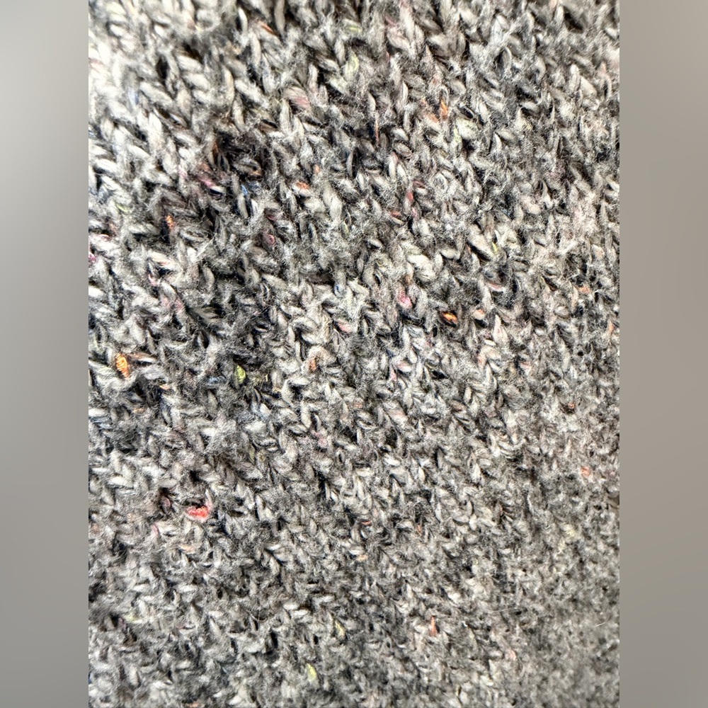 Michael Stars Gray Marled Waterfall Cardigan - Picture 8 of 8